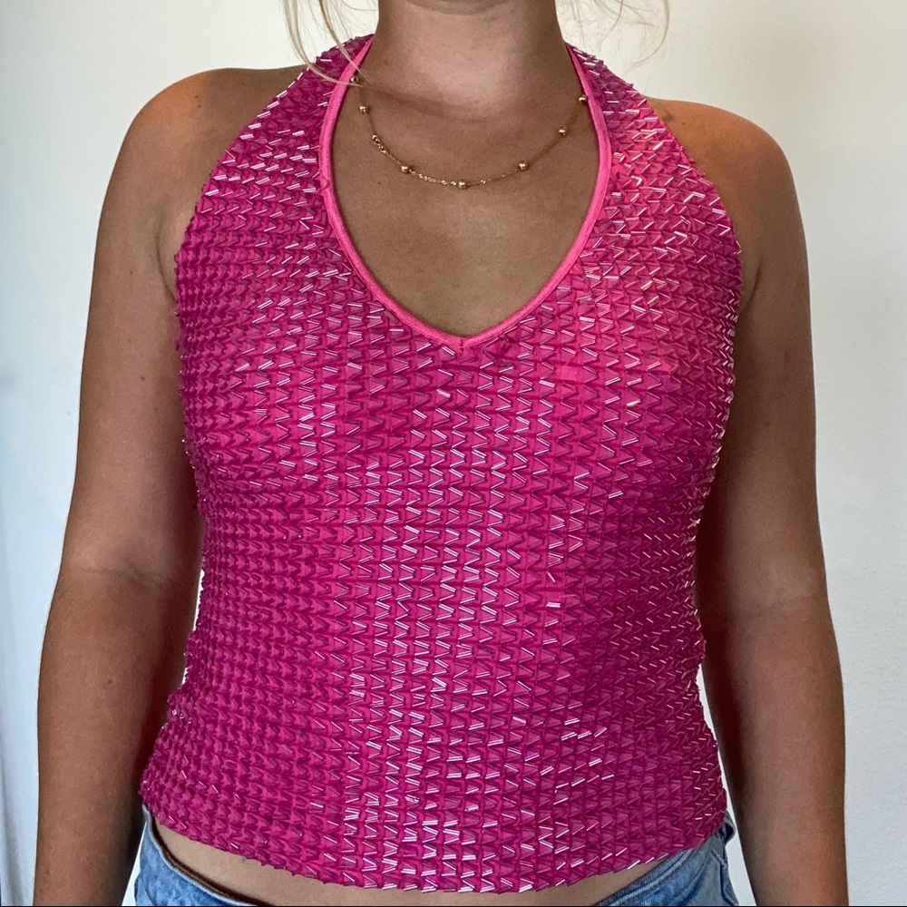 NWT Caché Halter Top